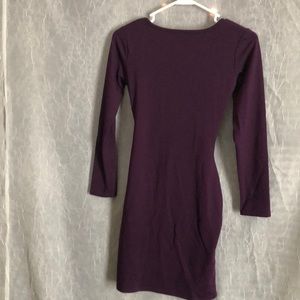 Purple dress